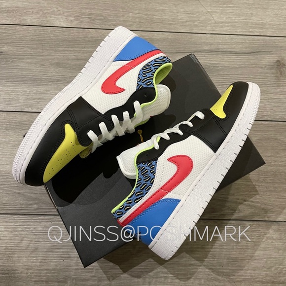 Air Jordan 1 Low Multi-Color GS - Picture 8 of 9
